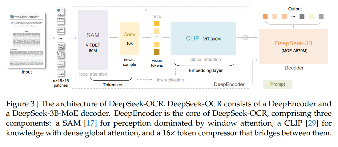 DeepSeek-OCR结构图